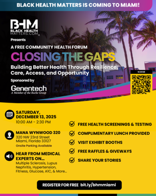 BHM MIAMI_Community Health Forum Flyer.png